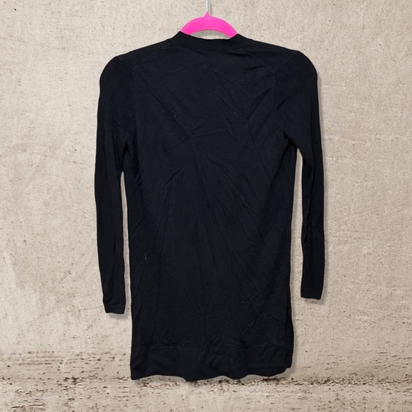 Loft Black Long Cardigan - Picture 2 of 4